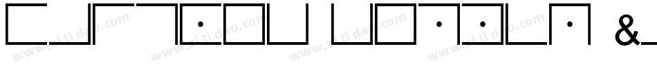 Masonic Cipher & Symbols字体转换